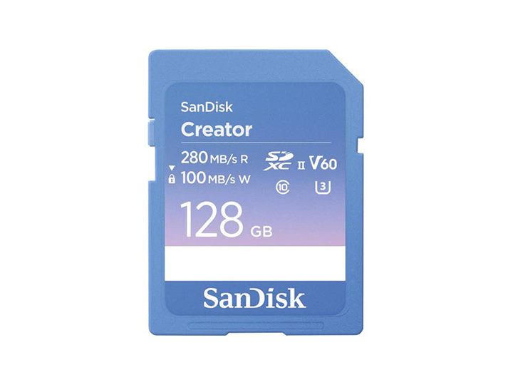 SanDisk® Creator SD UHS-II Card 128GB