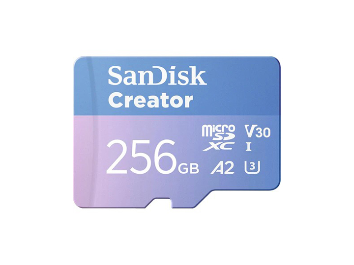 SanDisk® Creator microSD™ Card UHS-I with Adapter 256GB